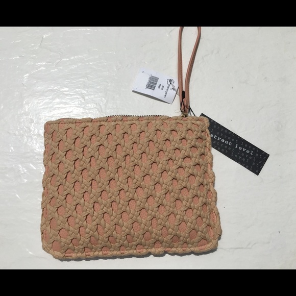 Street Level Handbags - Street Level Women's Pink Wristlet with Dust Bag